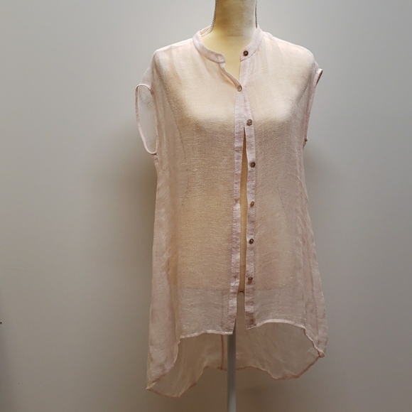 Eileen Fisher Tops - Eileen Fisher  Size PS Mesh Sleeveless Top E23